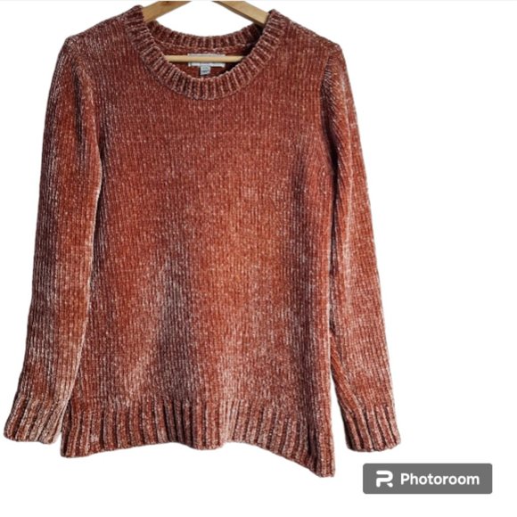 Orvis Chenille Knit Sweater Size S/CH - Picture 1 of 8